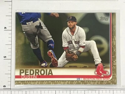 Topps Gold 2 Dustin Pedroia 2019 #440 serie numerada #d Boston Red Sox Foto 1 de 2