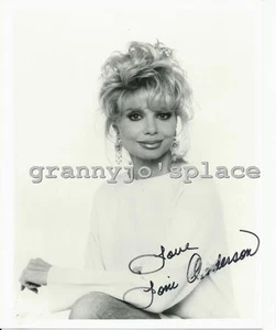 Foto vintage firmada a mano de la actriz Loni Anderson - Imagen 1 de 1