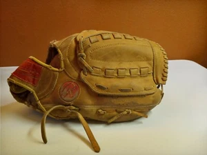 RAWLINGS Vintage GJ40 BILL MADLOCK Deep Well Pocket- Hinged Pad Glove - Picture 1 of 12
