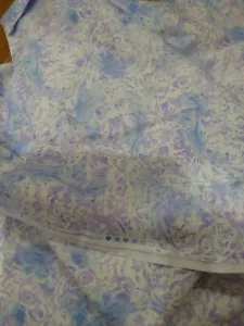 Purple Blue White Abstract Fabric moda fabrics sewing clothing arts crafts - Picture 1 of 1