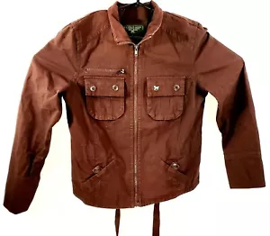 POLO USA ASSN NUOVA CON ETICHETTE Giacca/Blazer Marrone Taglia M Donna - Foto 1 di 9