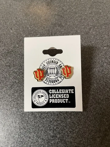 Indiana University Hoosiers earrings new - never worn ear rings vintage IU Cover