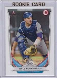 KYLE SCHWARBER ROOKIE CARD 1st Bowman RC Chicago Cubs Phillies 2014 Draft Pick! - Picture 1 of 2