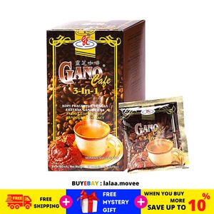 1 Boxes x 20's Gano Excel Cafe 3 in 1 Coffee Ganoderma Reishi FREE SHIP - Picture 1 of 6
