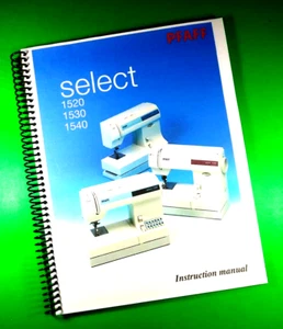 Bedienungsanleitung für PFAFF Select 1520 1530 1540, 82 Seiten mit Klarsichthüllen! - Bild 1 von 1