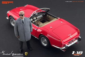 1/18 Enzo Ferrari in Coat by SF Scale Figures for CMC Autoart Exoto - Picture 1 of 8