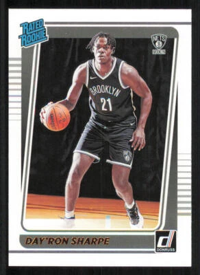 2021-22 Donruss #215 Day'Ron Sharpe RR RC - Image 1 of 2