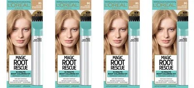 L'Oreal Root Rescue 8G Rubio Dorado Medio - Kit de Colorear de 10 Min Paquete de 4 Foto 1 de 4