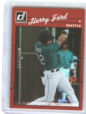 2023 Donruss 255 Harry Ford Holo Red R90,SN2023 Seattle Mariners