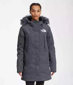 The North Face New Outerboroughs NF0A4R3J174 Parka Jacket Womens 3XL Gray APP415 - Picture 1 of 10