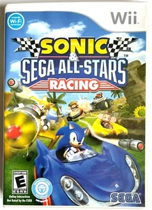 ORIGINAL NINTENDO Wii SONIC "SEGA ALL STARS RACING" GAME COMPLETE IN CASE - Bild 1 von 2