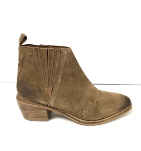 Splendid Womens Brown Cognac Ankle Boots Size 9.5M - Picture 1 of 4