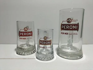 Set 18 bicchieri boccali birra Peroni 0.20 0.50 e 1L disponibili anche set da 6 - Foto 1 di 2
