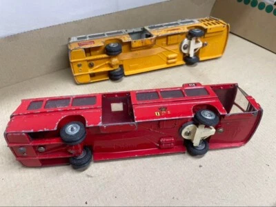 Mini brinquedo de carro Tekno Scania CR-76 ônibus fundido feito na Dinamarca modelo Techno - Imagem 1 de 4