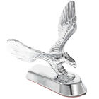 Retro Style Silver Eagle Hood Badge for Car or Motorcycle