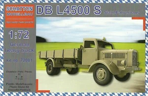 Schatton Modellbau 1/72 (20mm) Mercedes DB L4500S Stahl-Fahrerhaus - Bild 1 von 1