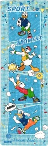 2024 Card.Divertimento Disney All-Star Sports Life 4 Tagli Sport Momento Paperino - Foto 1 di 2