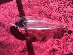 Vicke Lindstrand Kosta Boda Sweden Signed Studio Art Glass Fish Mid Century - Picture 1 of 6