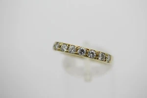 Damen Ring 585er Gelbgold 8 Brillanten ca. 0,50ct. 4,2g - Picture 1 of 4