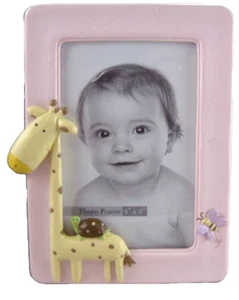 Le Pastille Giraffe Frame - PINK - Picture 1 of 1