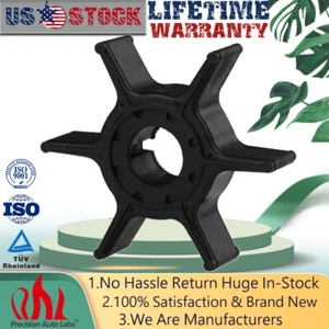 New 63V-44352-00 Water Pump Impeller for Yamaha Parsun HDX 9-45607 15hp Outboard - Picture 1 of 8