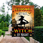 Nurse By Day Witches By Night Flag, Halloween Nurse Flag, Nurse Witches Flag