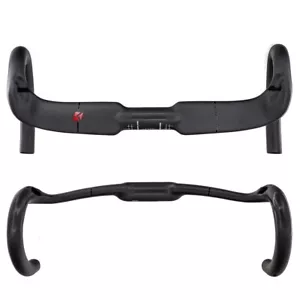 T1000 Carbon Road Bike Handlebar 31.8 X 380/400/420/440mm UD Matte Internal Rout - Picture 1 of 6