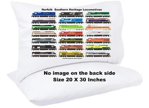 Funda de almohada Norfolk Southern Heritage Locomotives 20"x30" de Andy Fletcher - Imagen 1 de 1