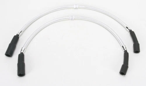 CABLES ENCHUFE TRENZADO MAGNUM CROMO HARLEY ELECTRA GLIDE ROAD KING STREET 99-08 Foto 1 de 1