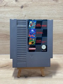 Super Mario Bros / Tetris / Nintendo World Cup - Modulo gioco Nintendo NES - PAL