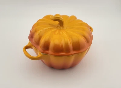 Le Creuset Petite Pumpkin Casserole - 12 Oz - Marronnier - NIB - Image 1 of 4