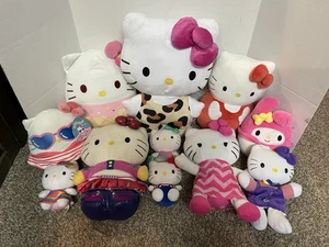 Hello Kitty - Lote de 11 peluches grandes/pequeños - ¡ENVÍO GRATUITO! - Imagen 1 de 1