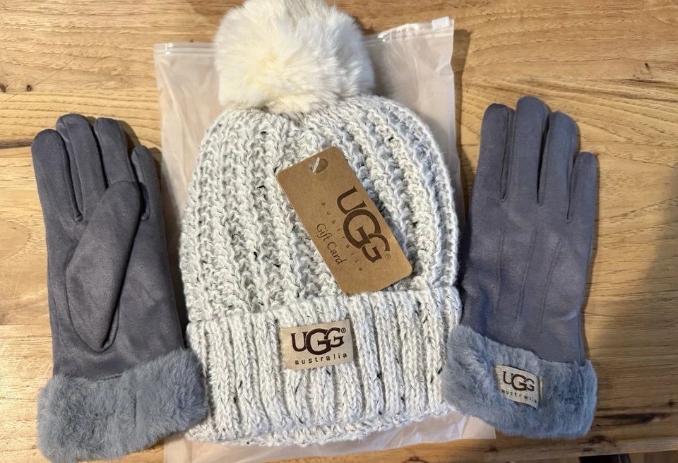 Juego de 2 sombreros y guantes UGG Foto 1 de 1