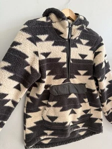 The North Face Campshire Pullover Fleece 1/2 Zip Hoodie Girls Sz L Or 14/16 - Picture 1 of 12