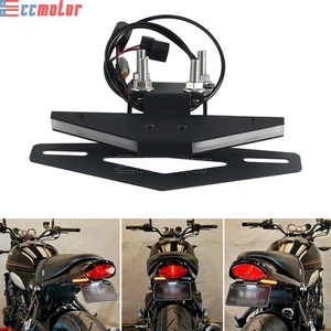 Tail Tidy Fender Eliminator Kit W/ LED Amber Light For Kawasaki Z900 2024 2025 - Picture 1 of 12