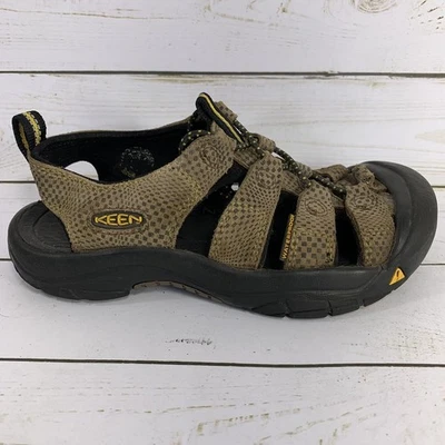 Keen Newport H2 Sandals Boys Youth Child Size 2 Brown Leather Active Water Hike - Image 1 of 4
