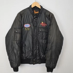 Vintage NHRA Safety Safari Jacket Size XL – Owned by Jim “Popcorn” Caslin - Rare - Picture 1 of 14
