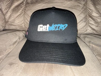 Anti Social Social Club Black Adjustable Hat GET WEIRD NWT - Image 1 of 4