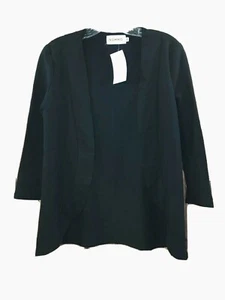 Nommo Damen Jacke vorne offen schwarz Größe XS Neu mit Etikett Cardigan - Bild 1 von 4