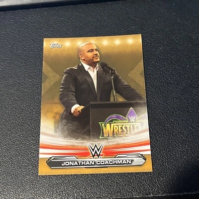 2019 Topps WWE Raw - Bronze #36 Jonathan Coachman - Image 1 of 2