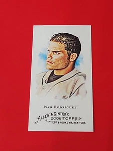 2008 Allen & Ginters Mini Ginter Back Ivan Rodriguez #78 , Detroit Tigers - Picture 1 of 2