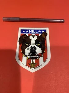 OG Frankie Hill Extreme Valor Bull Dog Powell Peralta Skateboard sticker MCMXC - Picture 1 of 2