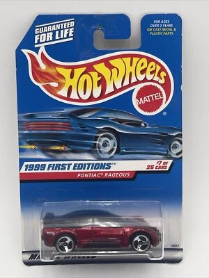 Hot Wheels 1999 First Editions Car #7 of 26 cars - Pontiac Rageous  #675 - Image 1 of 4