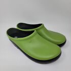 Sloggers Womens Garden Shoes Sz 10 M Green Waterproof Casual Slip Ons Clogs