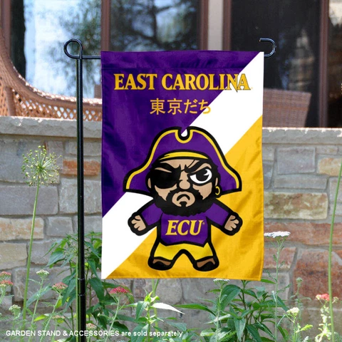 ECU Pirates Tokyodachi Garden Flag and Yard Banner Cover