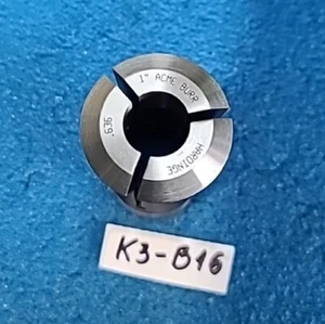 HARDINGE 1" ACME BURR COLLET .636 - Picture 1 of 4