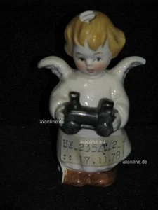 +# A010619_05 Goebel Archiv Muster Engel mit Kerzenhalter und Lok HX235 - Picture 1 of 1