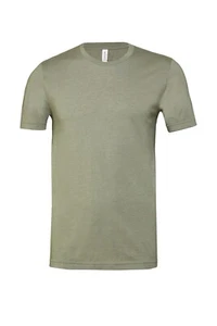 Bella Canvas Unisex Heather 3001CVC Short Sleeve T-Shirt - Picture 1 of 14