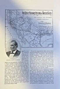 1893 Centrral & Southern Pacific Railway Companies - Picture 1 of 7
