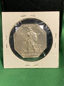 1925 Norse American Centennial US Silver Coin Beautiful Condition 1825 - 1925